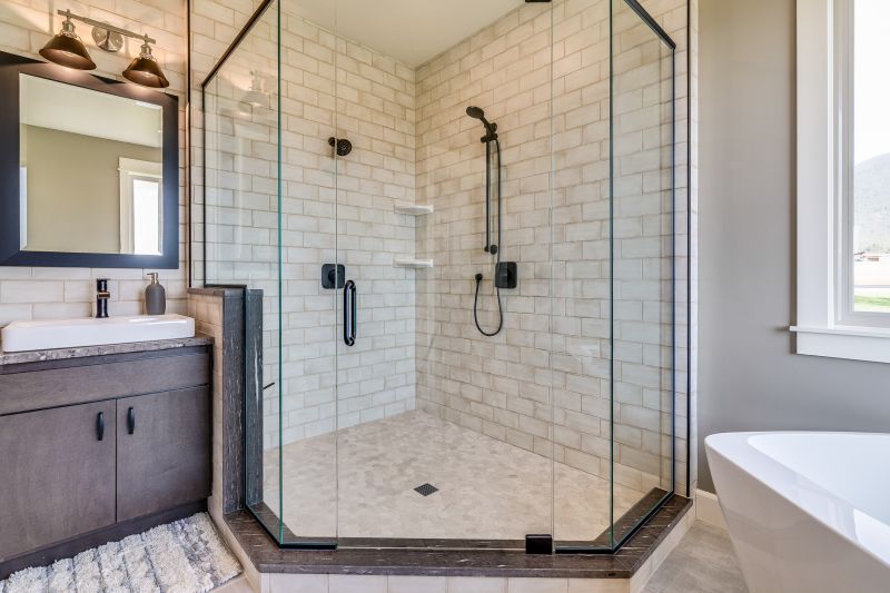 Tile Shower with Niche